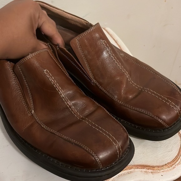 Kenneth Cole reaction made in Italy brown leather shoes - Picture 6 of 7